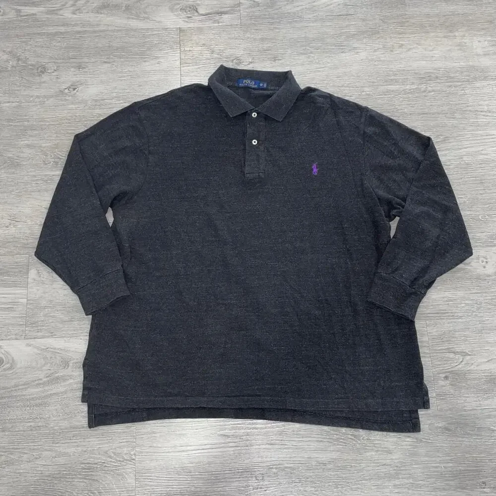 Polo Ralph Lauren Shirt Men’s 2XB Big Long Sleeve Collared Performance Golf